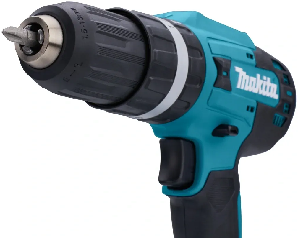 Дрель-шуруповерт Makita HP488D006 аккум. патрон:быстрозажимной кейс в комплекте - фото 7