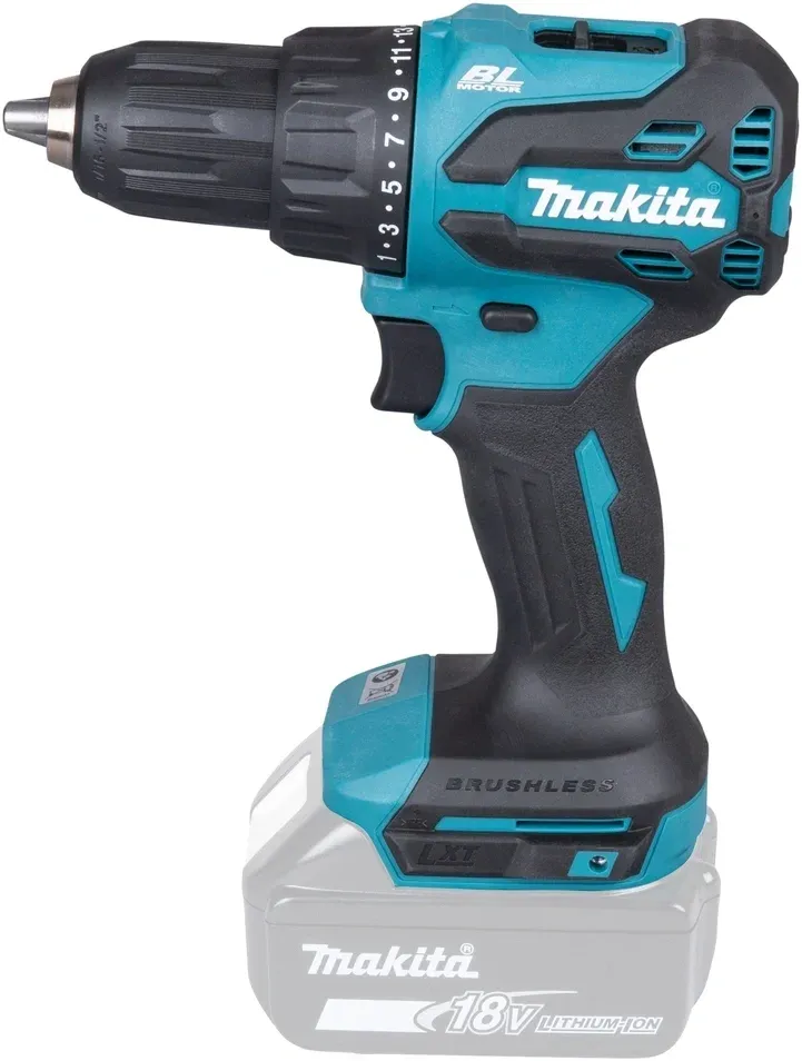 Дрель-шуруповерт Makita DHP490Z аккум. патрон:быстрозажимной - фото 2