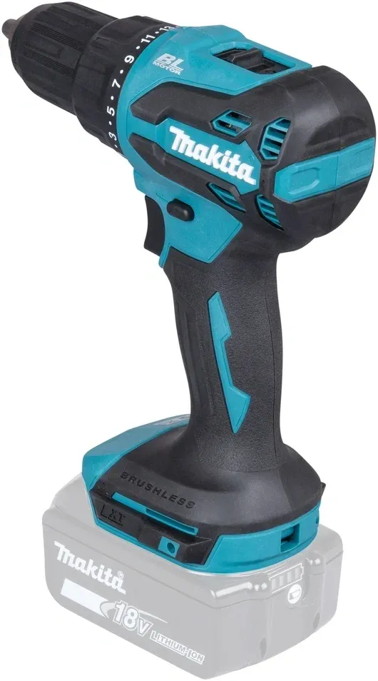 Дрель-шуруповерт Makita DHP490Z аккум. патрон:быстрозажимной - фото 3