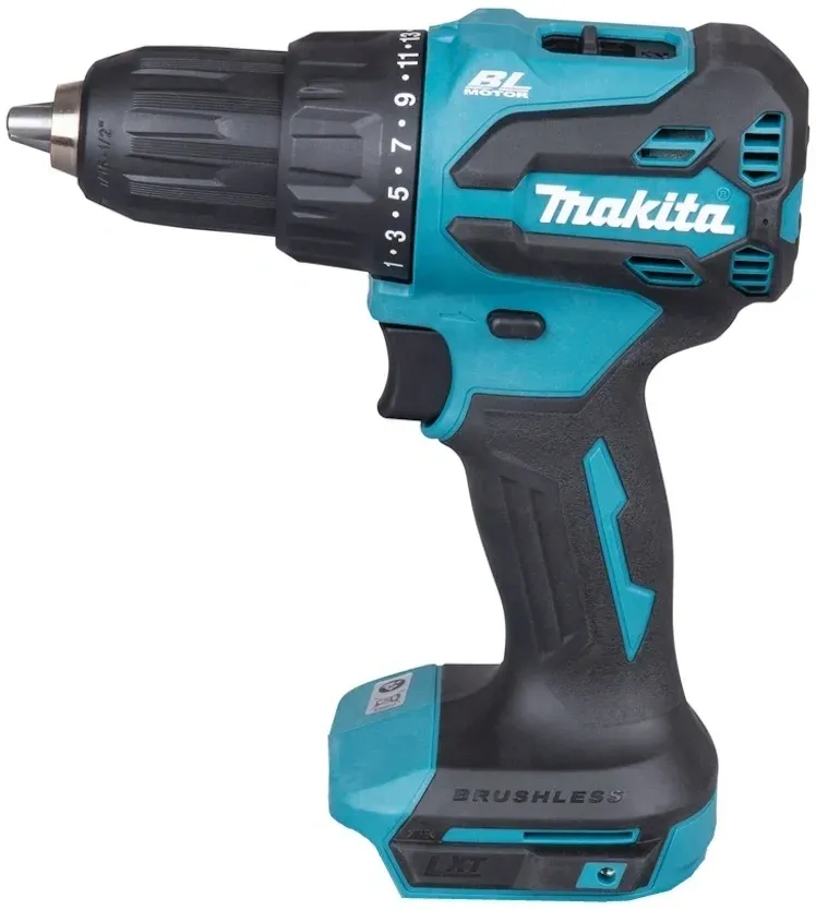 Дрель-шуруповерт Makita DHP490SF1J аккум. патрон:быстрозажимной кейс в комплекте - фото 6