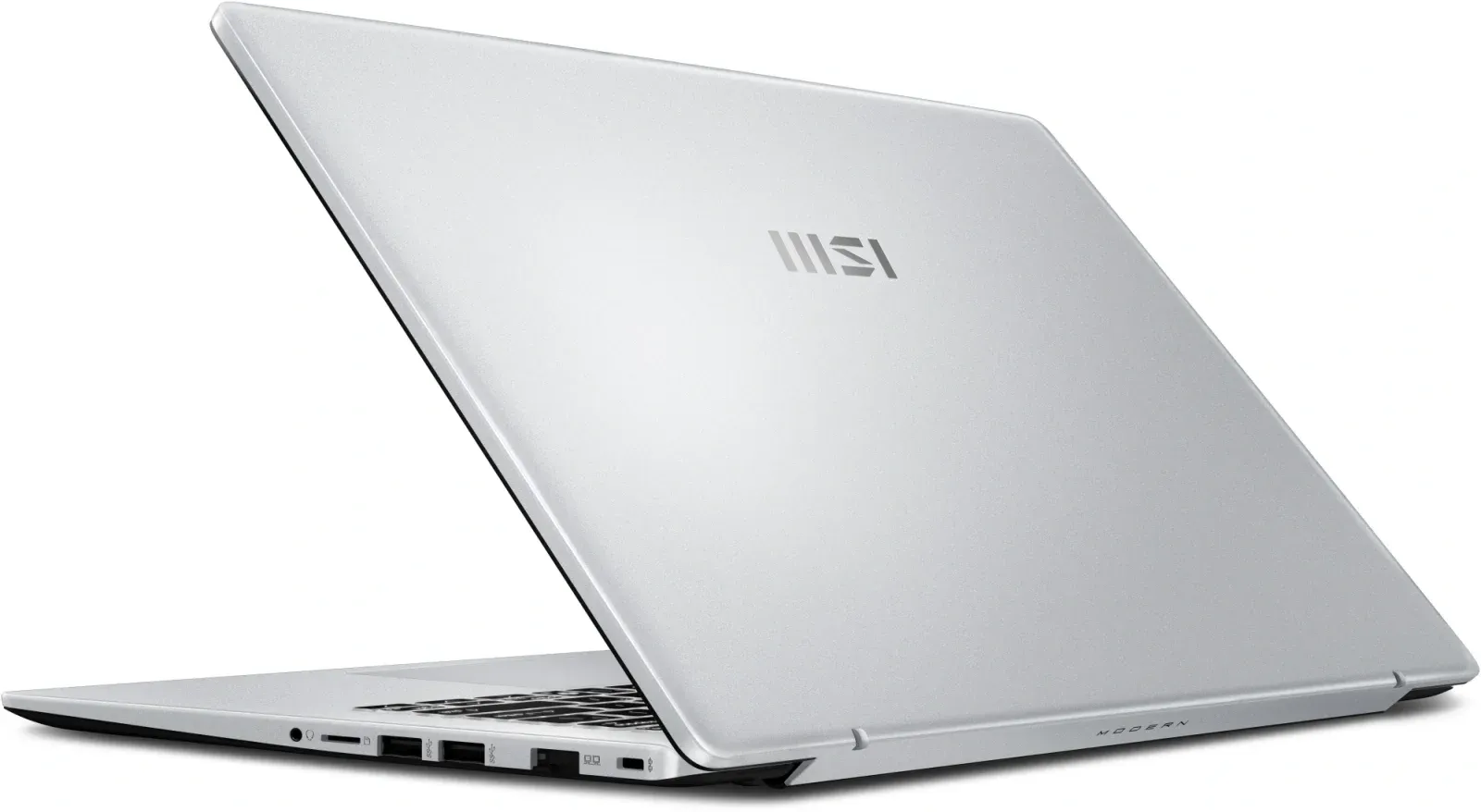 Ноутбук MSI Modern 14 F1MG-815XRU Core 7 150U 16Gb SSD512Gb Intel Graphics 14 IPS FHD 1920x1080 FreeDOS silver WiFi BT Cam 9S7-14S113-815 - фото 3