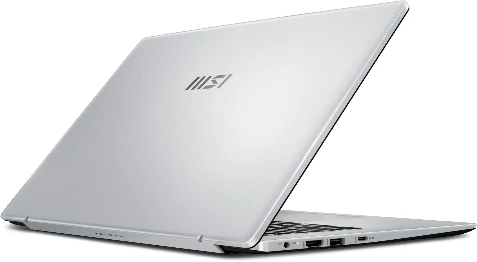 Ноутбук MSI Modern 14 F1MG-815XRU Core 7 150U 16Gb SSD512Gb Intel Graphics 14 IPS FHD 1920x1080 FreeDOS silver WiFi BT Cam 9S7-14S113-815 - фото 5