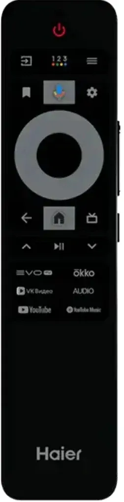 Телевизор QLED Haier 65 DH1VNBD01RU S2 Pro Frameless черный 4K Ultra HD 60Hz MEMC DVB-T DVB-T2 DVB-C DVB-C2 DVB-S2 USB WiFi Smart TV - фото 4