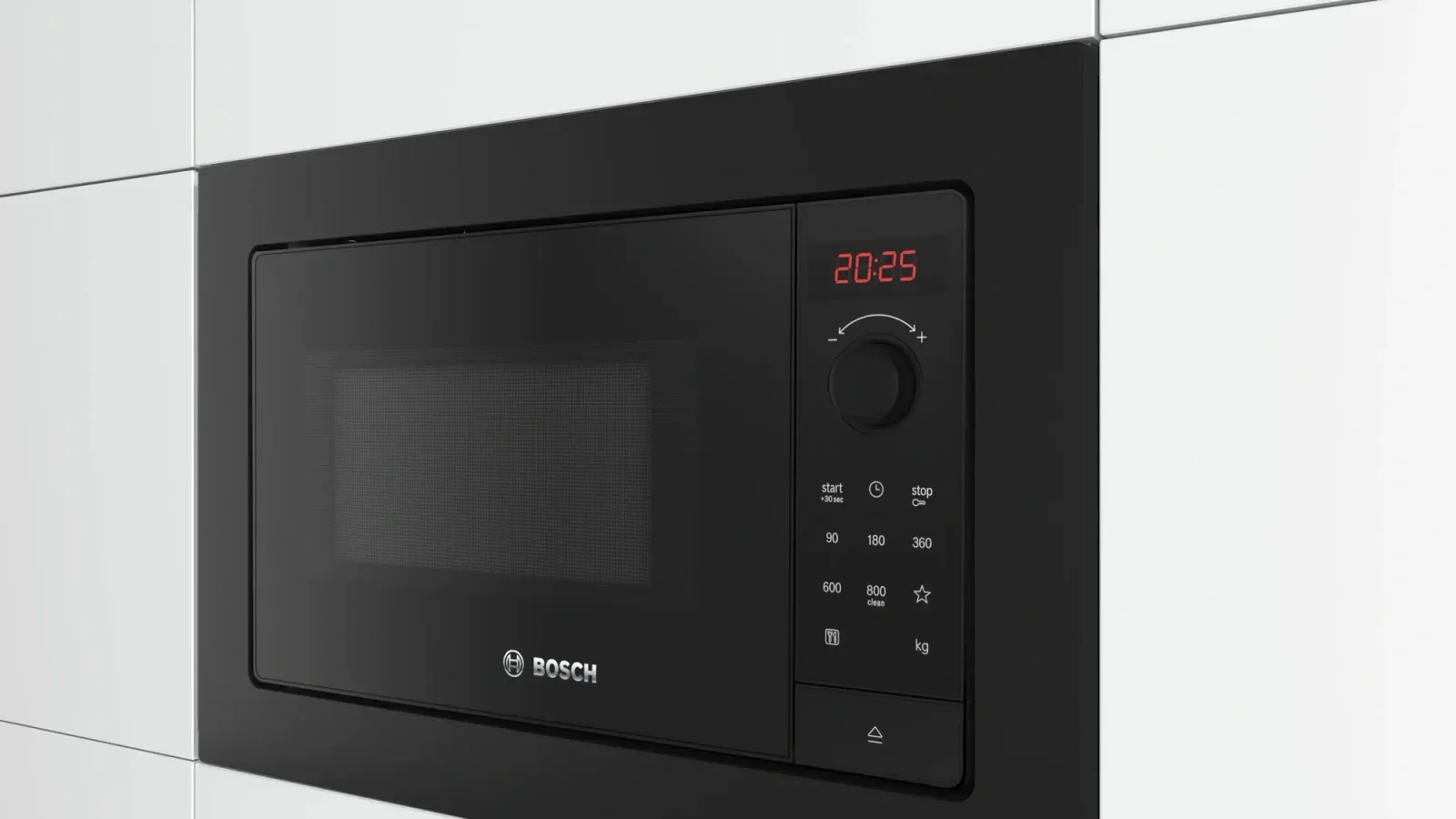 Микроволновая печь Bosch BFL623MB4 20л. 800Вт черный встраиваемая, 20 л - фото 3