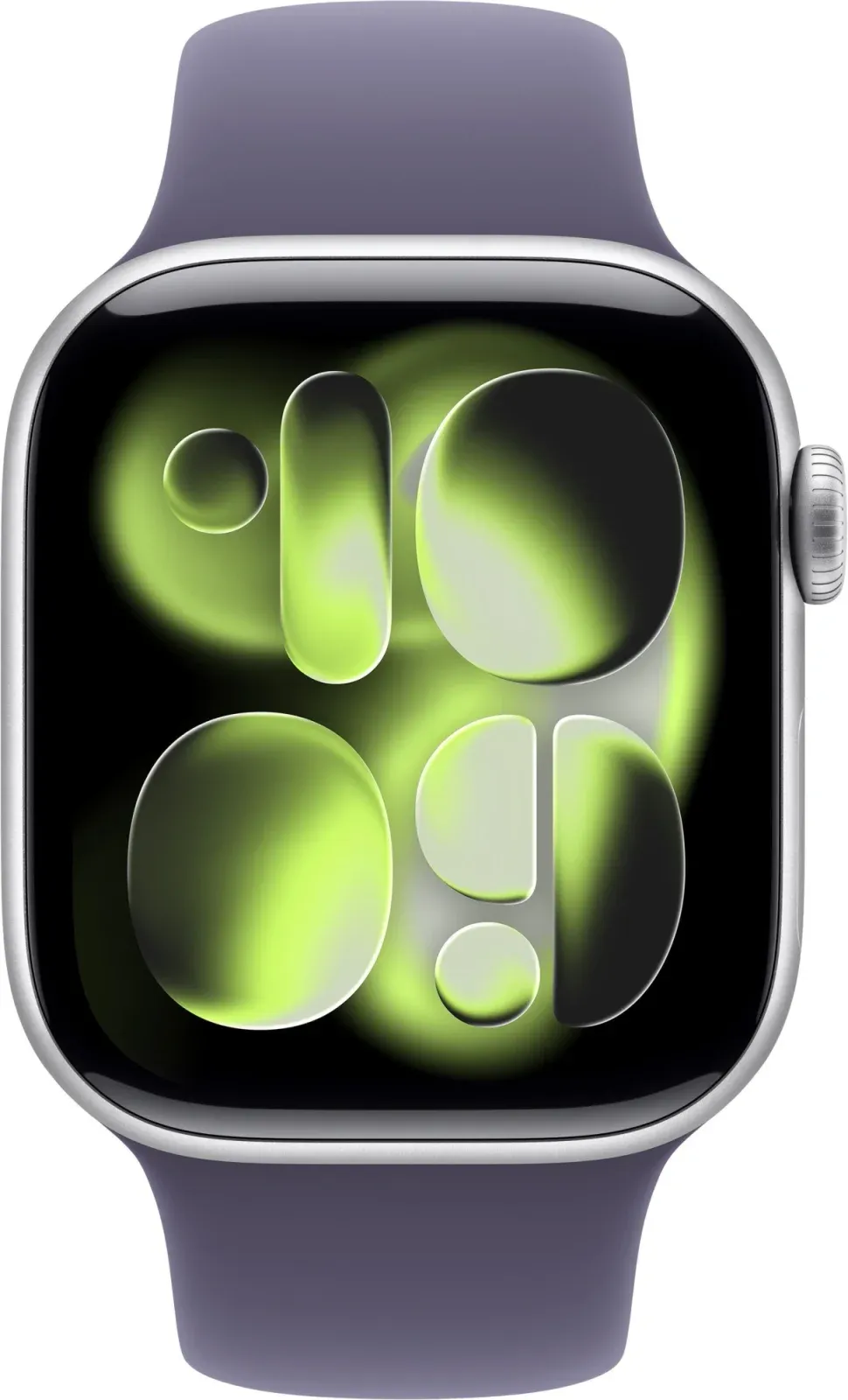 Смарт-часы Apple Watch Series 11 A3331 42мм OLED корп.серебристый Sport Band рем.фиолетовый разм.брасл.:M/L MEU74X/A - фото 2