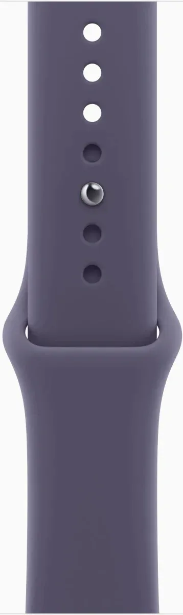 Смарт-часы Apple Watch Series 11 A3333 46мм OLED корп.серебристый Sport Band рем.фиолетовый разм.брасл.:M/L MEVA4LW/A - фото 3