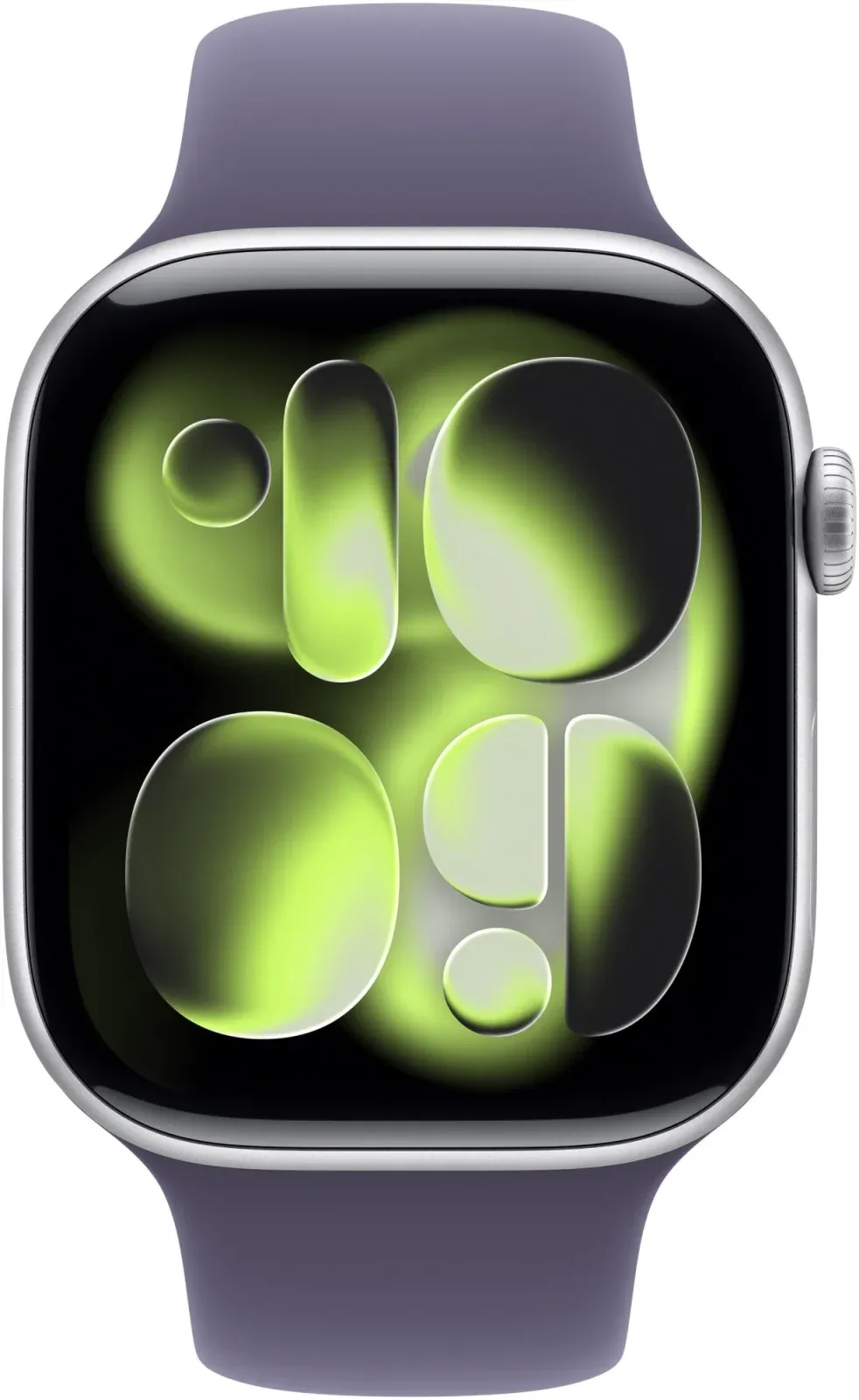 Смарт-часы Apple Watch Series 11 A3333 46мм OLED корп.серебристый Sport Band рем.фиолетовый разм.брасл.:S/M MEV94LW/A - фото 2