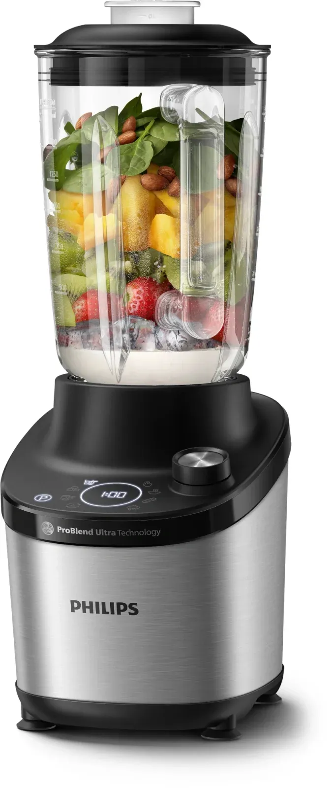 Блендер стационарный Philips HR3760/00 1500Вт черный/серебристый - фото 1