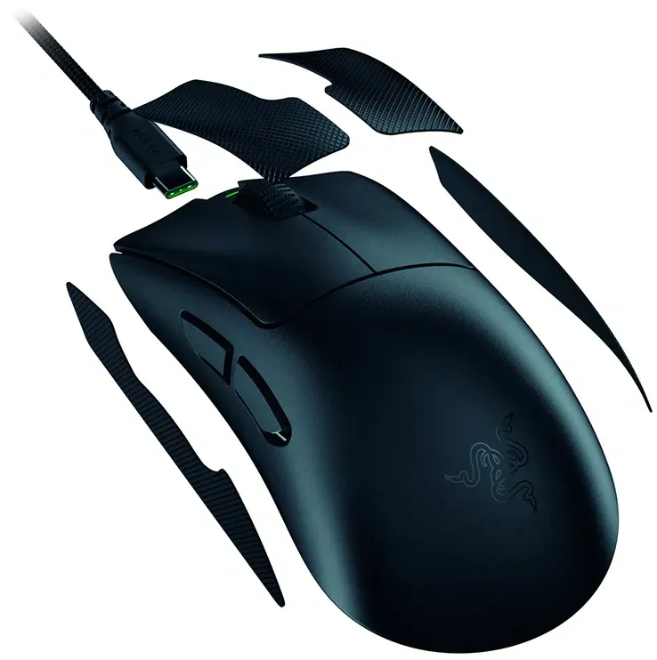 Мышь Razer DeathAdder V4 Pro черный оптическая 45000dpi беспров. USB 5but RZ01-05330100-R3G1 - фото 7