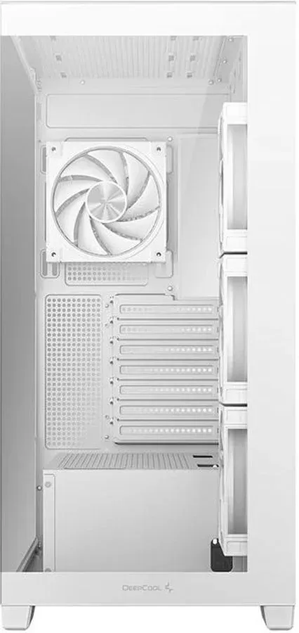 Корпус Deepcool CG580 4F V2 WH белый без БП ATX 6x120mm 4x140mm 2xUSB3.0 audio bott PSU - фото 4