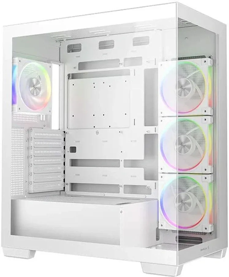 Корпус Deepcool CG580 4F V2 WH белый без БП ATX 6x120mm 4x140mm 2xUSB3.0 audio bott PSU - фото 6