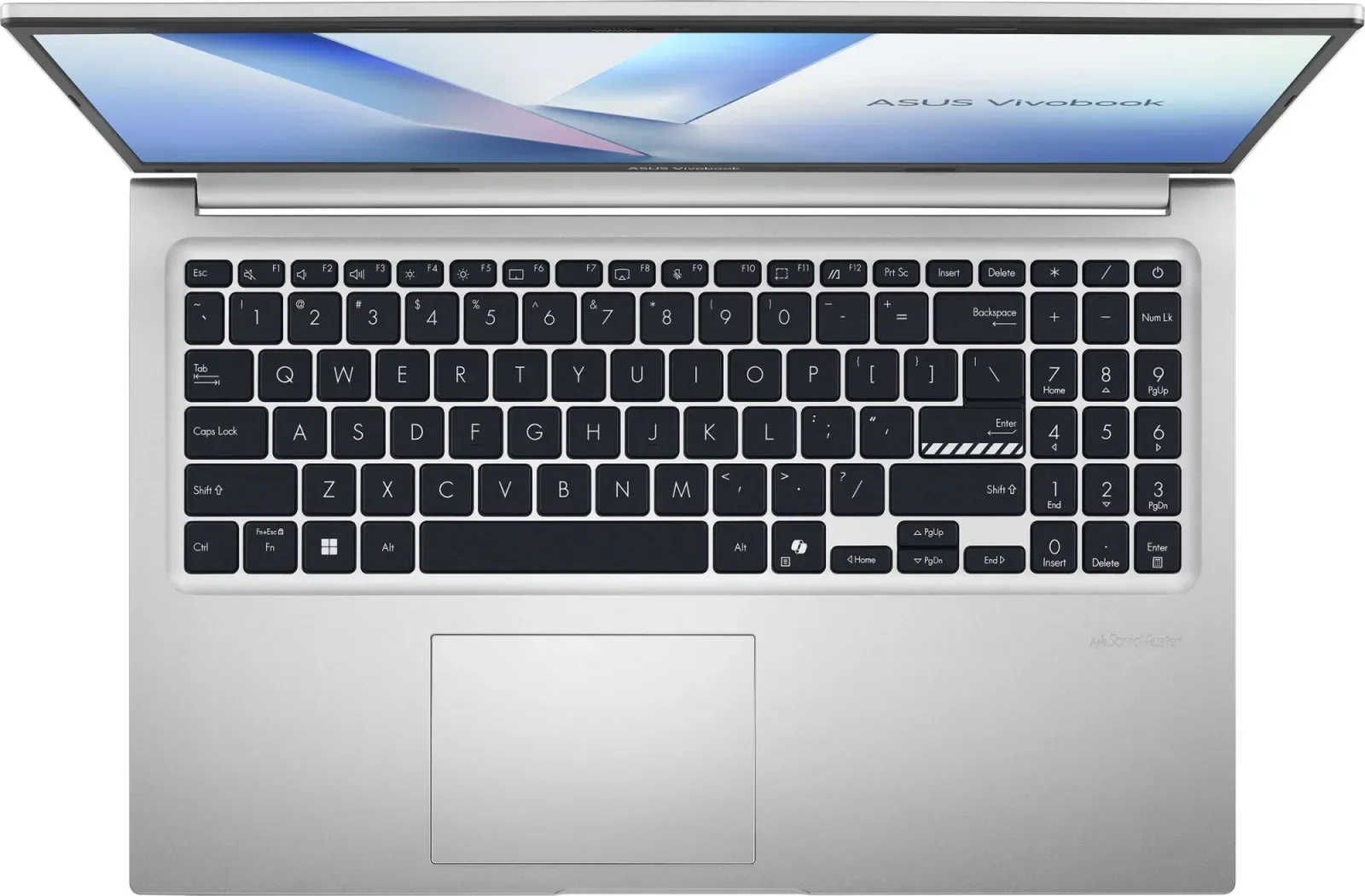 Ноутбук Asus Vivobook 15 M1502NAQ-BQ272 Ryzen 5 150 16Gb SSD512Gb AMD Radeon 660M 15.6 IPS FHD 1920x1080 без ОС silver WiFi BT Cam 90NB1842-M00M50 - фото 8