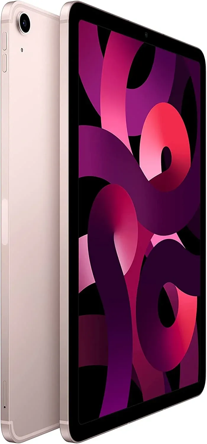 Планшет Apple iPad Air 2022 A2589 M1 2.99 8C ROM64Gb 10.9 IPS 2360x1640 5G iOS розовый 12Mpix 12Mpix BT WiFi 9hr - фото 3