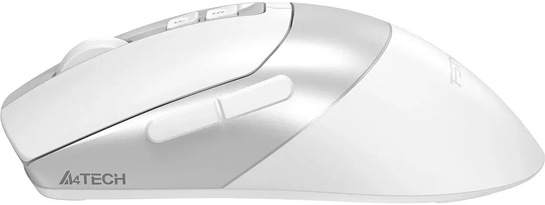 Мышь A4Tech Fstyler FB50C PLUS белый оптическая 3200dpi беспров. BT/Radio USB - фото 6