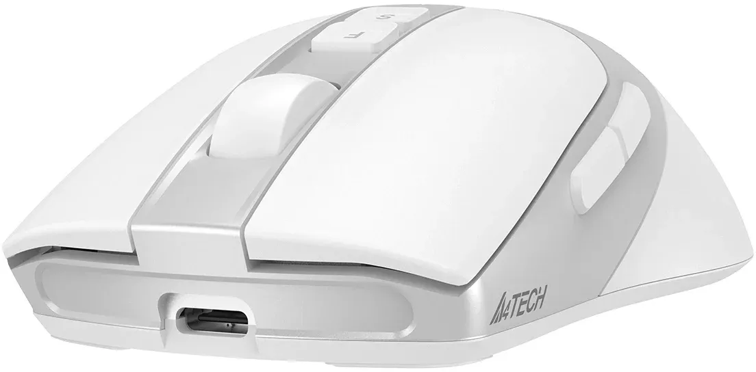 Мышь A4Tech Fstyler FB50C PLUS белый оптическая 3200dpi беспров. BT/Radio USB - фото 8