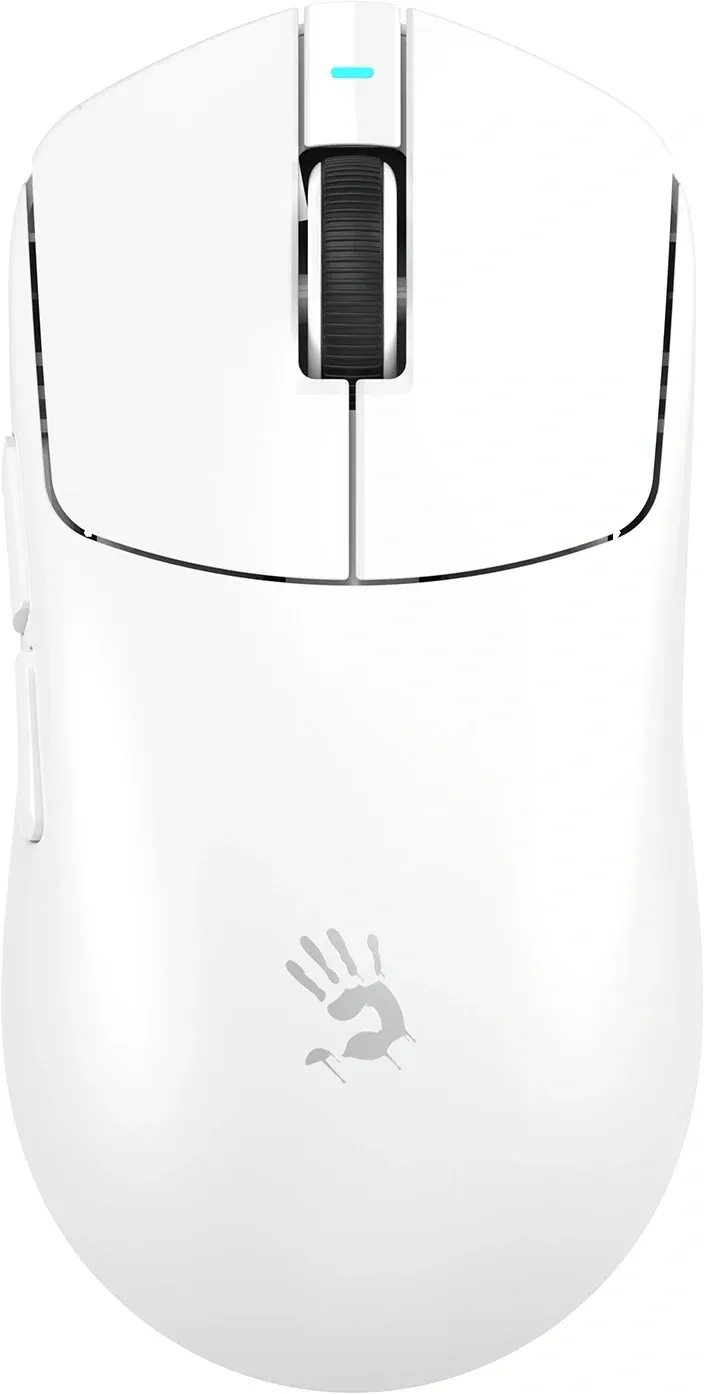 Мышь A4Tech Bloody R77 Ultra Dock белый оптическая 20000dpi беспров. USB - фото 1