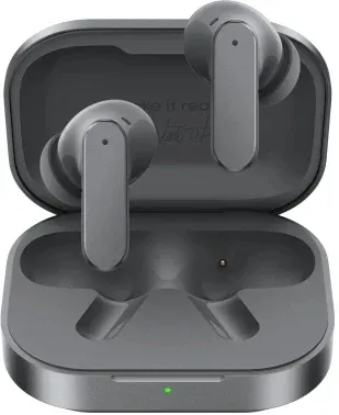 Гарнитура внутриканальные Realme Buds Air 8 т.серый беспроводные bluetooth в ушной раковине 6941764483309, темно-серый - фото 5