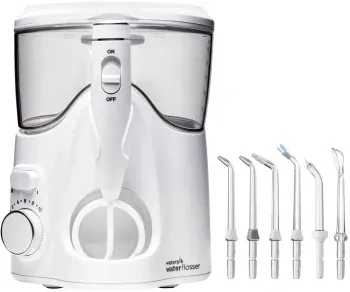 Ирригатор Waterpik WF-150EU 6насад. белый - фото 6