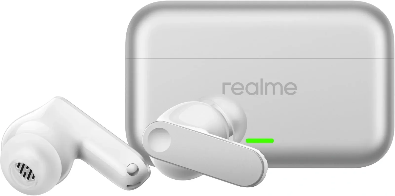 Наушники и гарнитуры REALME Buds T500 Pro серебристый - фото 2