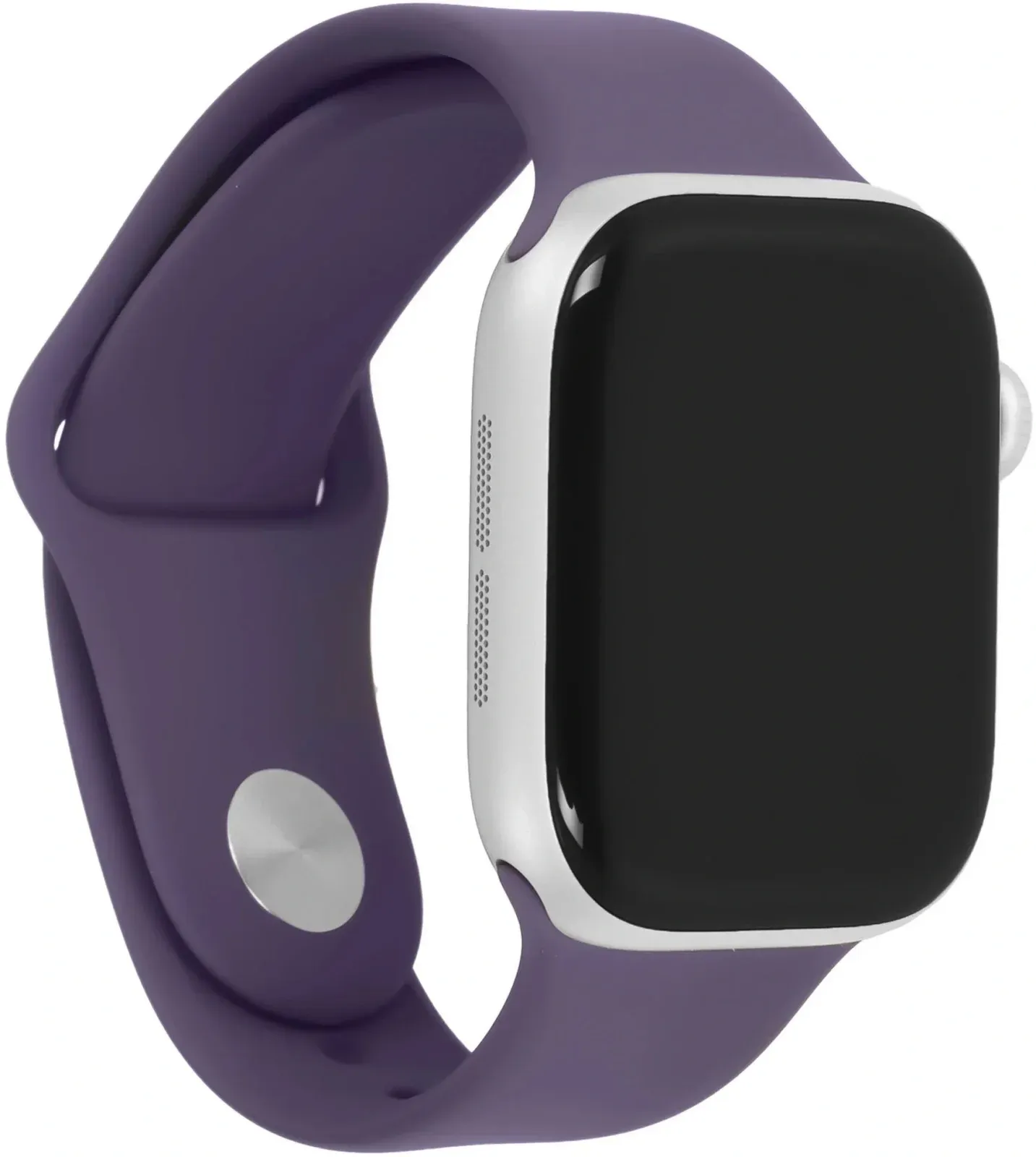 Смарт-часы Apple Watch Series 11 A3331 42мм OLED корп.серебристый Sport Band рем.фиолетовый разм.брасл.:S/M MEU64X/A - фото 2