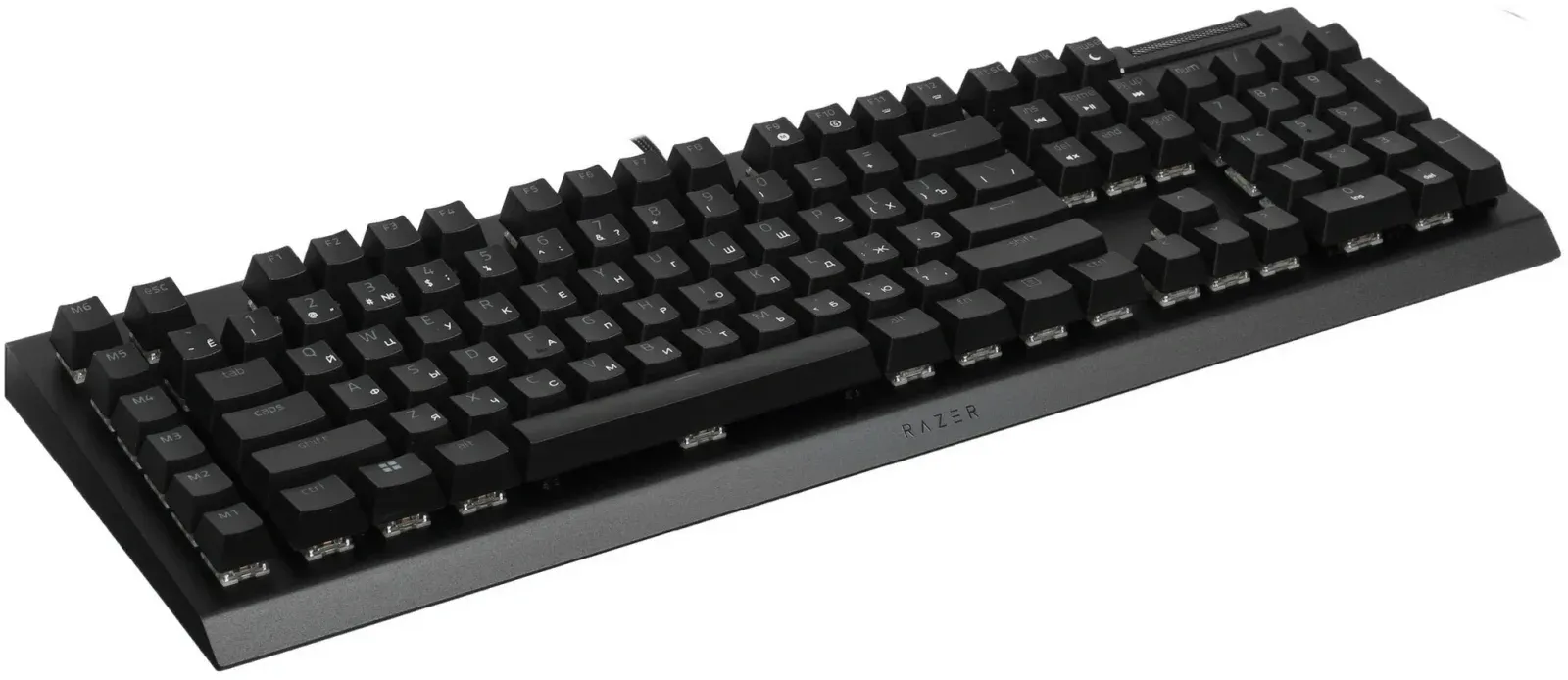 Клавиатуры RAZER BlackWidow V4 Green Switch черный - фото 3