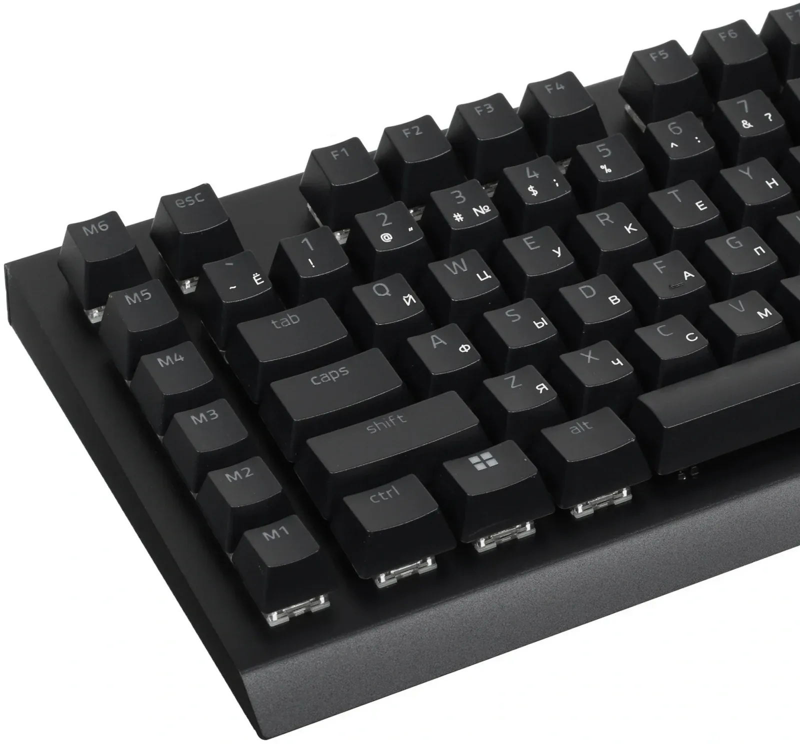Клавиатуры RAZER BlackWidow V4 Green Switch черный - фото 4