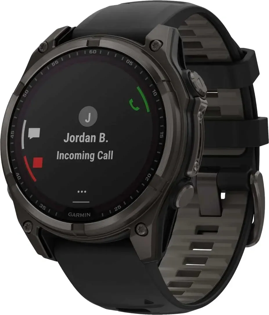 Часы для смартфонов GARMIN 8 Solar Sapphire - фото 4