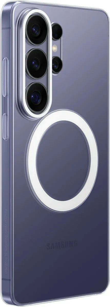 Чехол клип-кейс Samsung для Samsung Galaxy S26 Ultra Clear Magnet Case with MagSafe прозрачный EF-CS948CTEGRU - фото 2