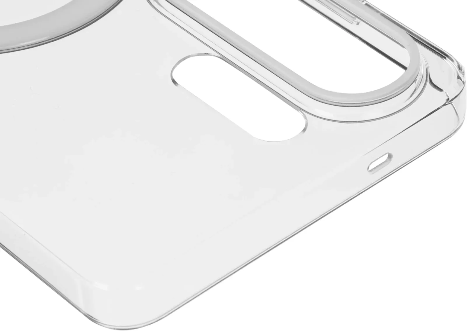 Чехол клип-кейс Samsung для Samsung Galaxy S26 Ultra Clear Magnet Case with MagSafe прозрачный EF-CS948CTEGRU - фото 7