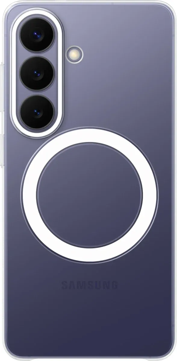 Чехол клип-кейс Samsung для Samsung Galaxy S26 Clear Magnet Case with MagSafe прозрачный EF-CS942CTEGRU