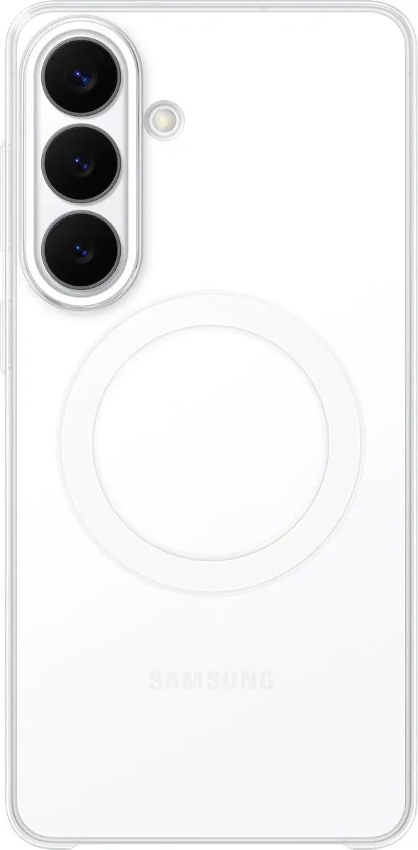 Чехол клип-кейс Samsung для Samsung Galaxy S26+ Clear Magnet Case with MagSafe прозрачный EF-CS947CTEGRU - фото 2