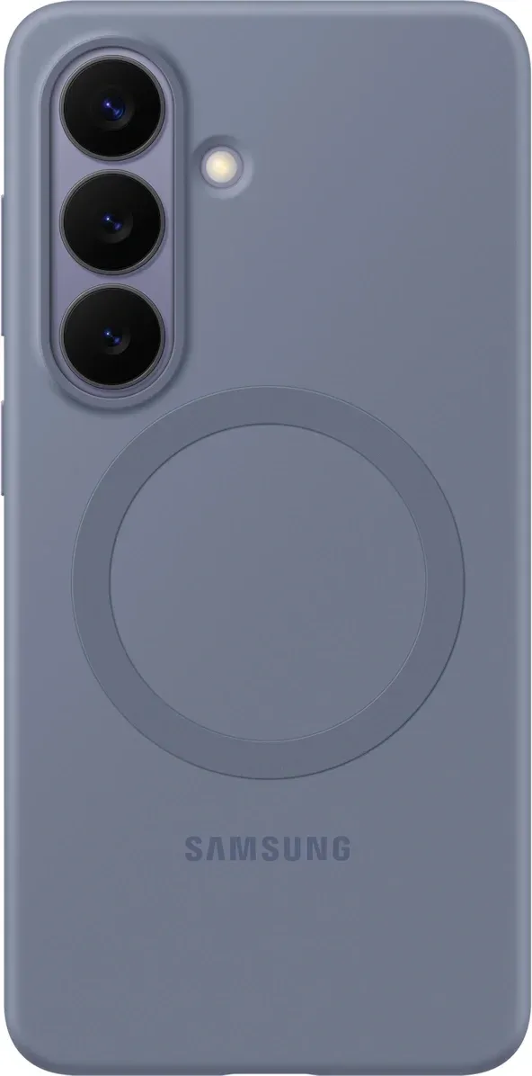 Чехол клип-кейс Samsung для Samsung Galaxy S26 Silicone Magnet Case with MagSafe фиолетовый EF-ES942CVEGRU