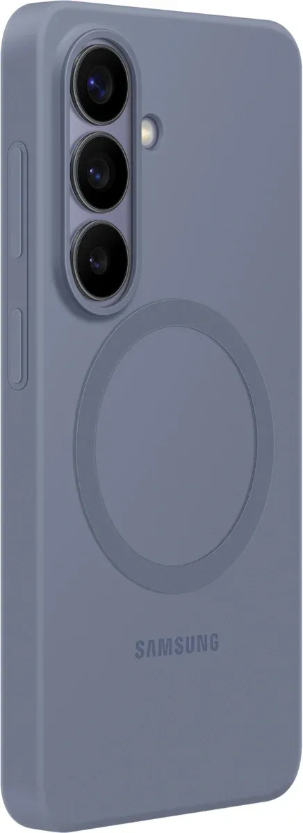 Чехол клип-кейс Samsung для Samsung Galaxy S26 Silicone Magnet Case with MagSafe фиолетовый EF-ES942CVEGRU - фото 2