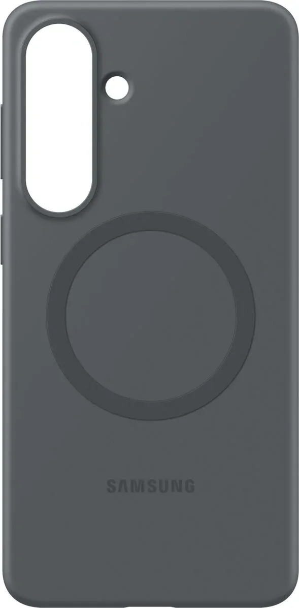 Чехол клип-кейс Samsung для Samsung Galaxy S26+ Silicone Magnet Case with MagSafe черный EF-ES947CBEGRU - фото 5