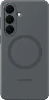 Чехол клип-кейс Samsung для Samsung Galaxy S26+ Silicone Magnet Case with MagSafe черный EF-ES947CBEGRU - фото 6
