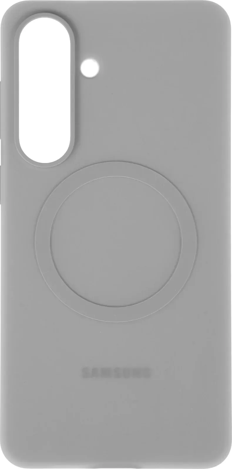 Чехол клип-кейс Samsung для Samsung Galaxy S26+ Silicone Magnet Case with MagSafe серый EF-ES947CJEGRU - фото 3