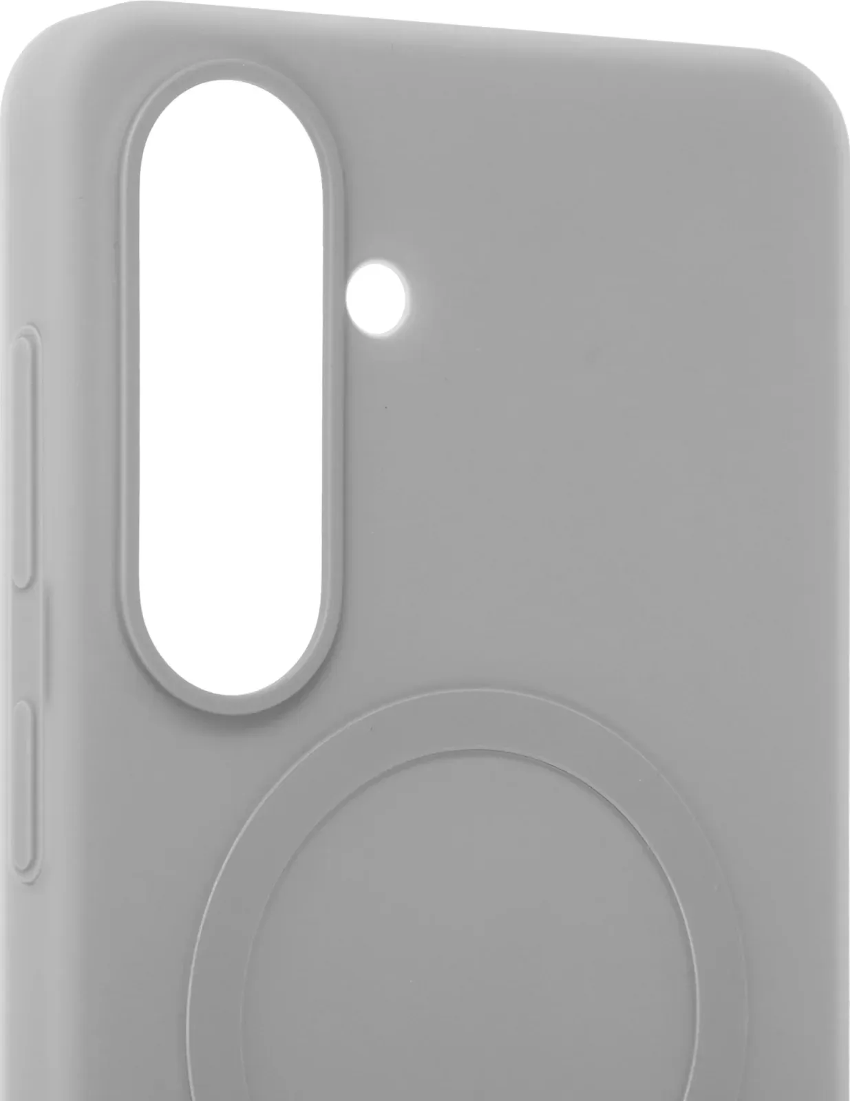 Чехол клип-кейс Samsung для Samsung Galaxy S26+ Silicone Magnet Case with MagSafe серый EF-ES947CJEGRU - фото 6
