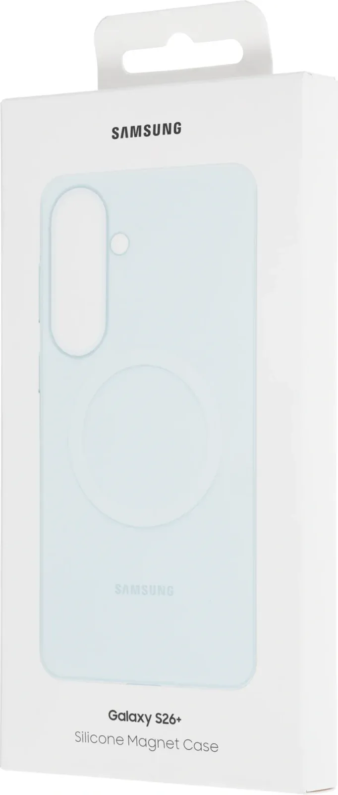 Чехол клип-кейс Samsung для Samsung Galaxy S26+ Silicone Magnet Case with MagSafe голубой EF-ES947CLEGRU - фото 3