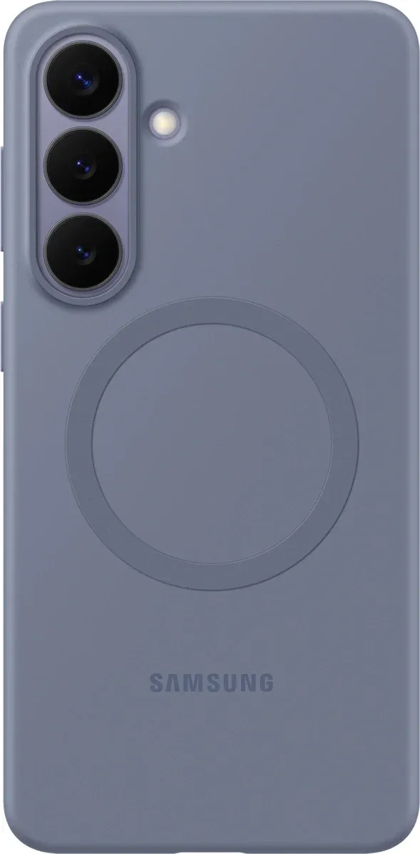 Чехол клип-кейс Samsung для Samsung Galaxy S26+ Silicone Magnet Case with MagSafe фиолетовый EF-ES947CVEGRU - фото 1