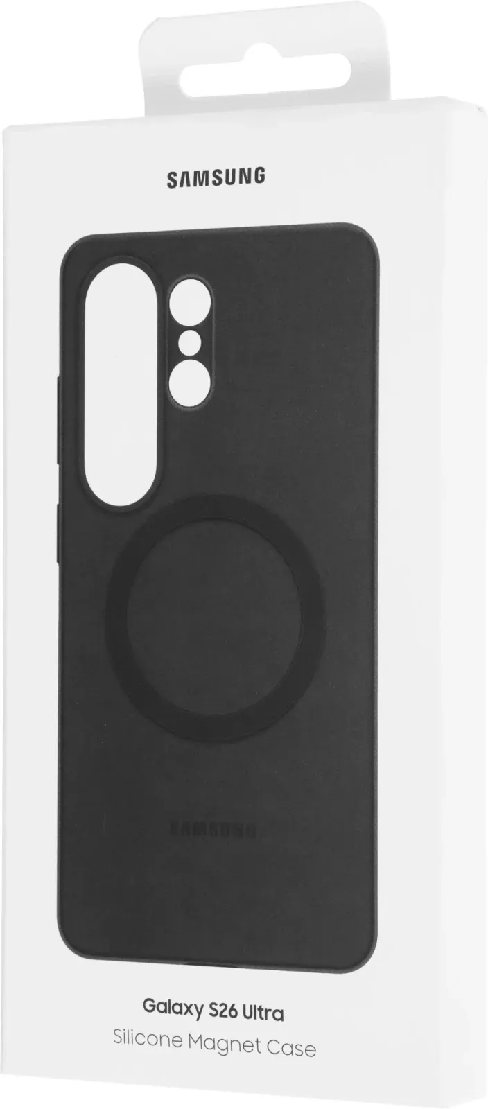 Чехол клип-кейс Samsung для Samsung Galaxy S26 Ultra Silicone Magnet Case with MagSafe черный EF-ES948CBEGRU - фото 3