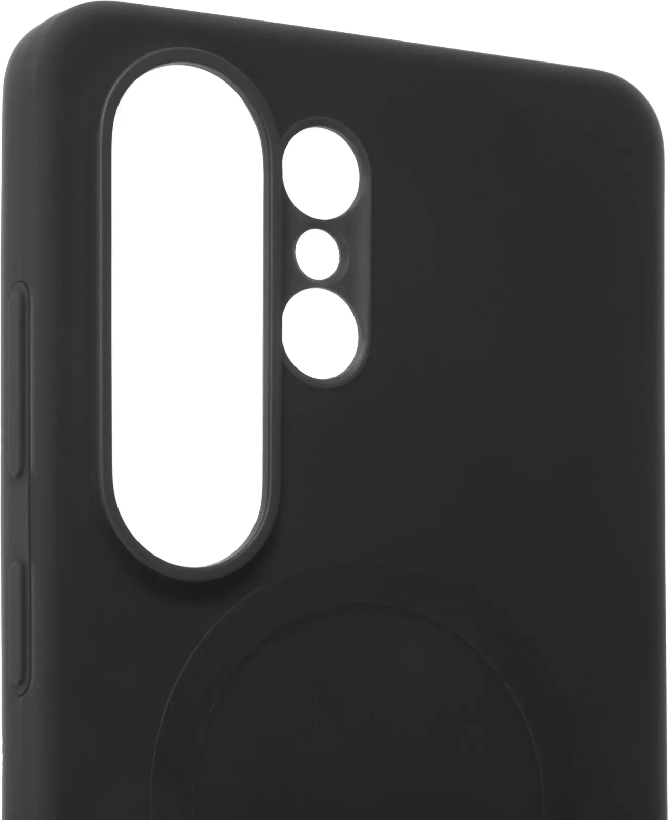Чехол клип-кейс Samsung для Samsung Galaxy S26 Ultra Silicone Magnet Case with MagSafe черный EF-ES948CBEGRU - фото 8