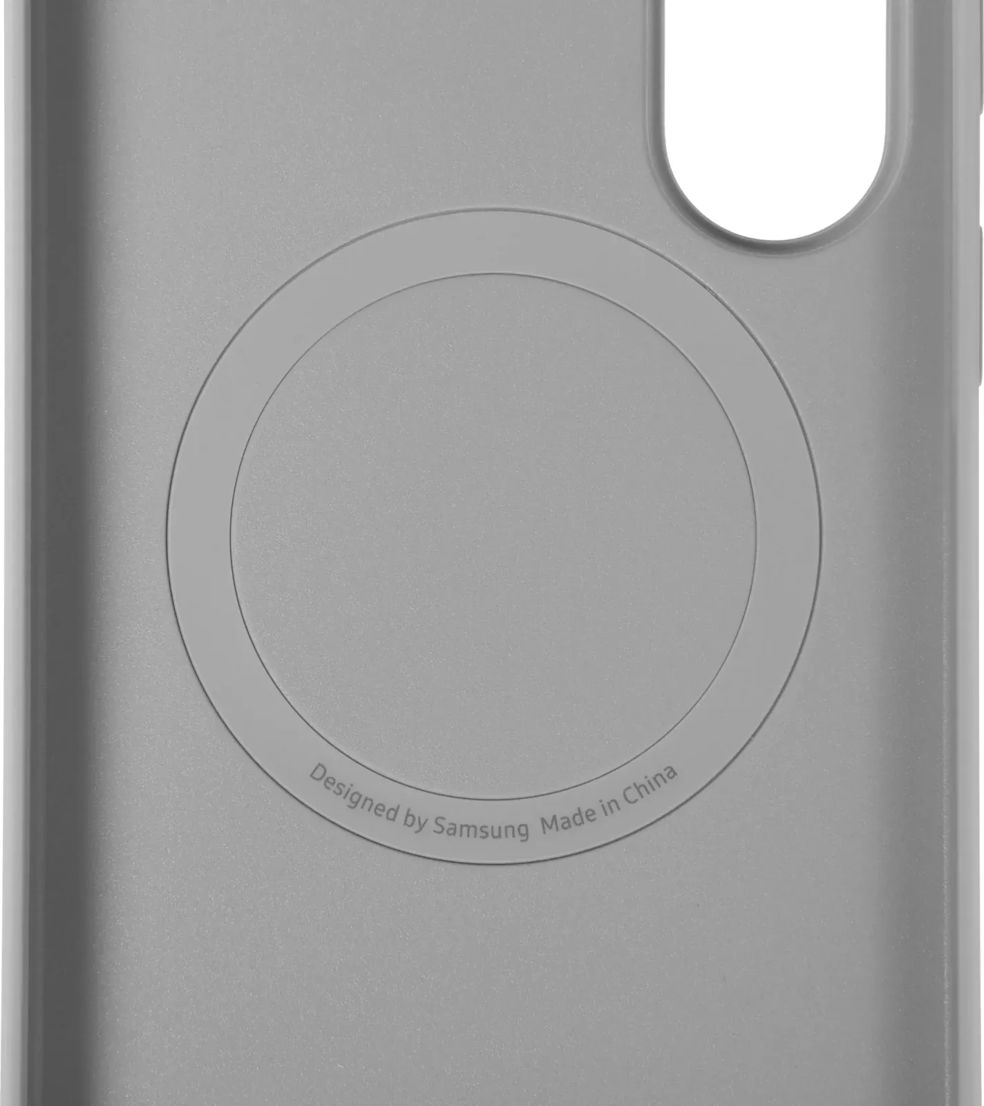 Чехол клип-кейс Samsung для Samsung Galaxy S26 Ultra Silicone Magnet Case with MagSafe серый EF-ES948CJEGRU - фото 5