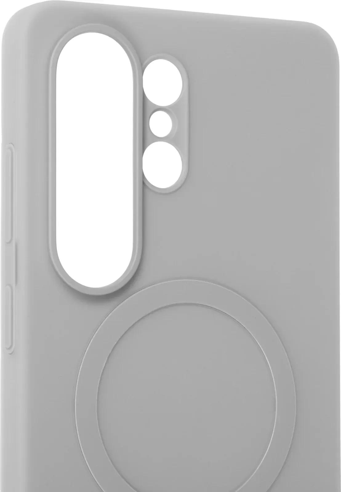 Чехол клип-кейс Samsung для Samsung Galaxy S26 Ultra Silicone Magnet Case with MagSafe серый EF-ES948CJEGRU - фото 6