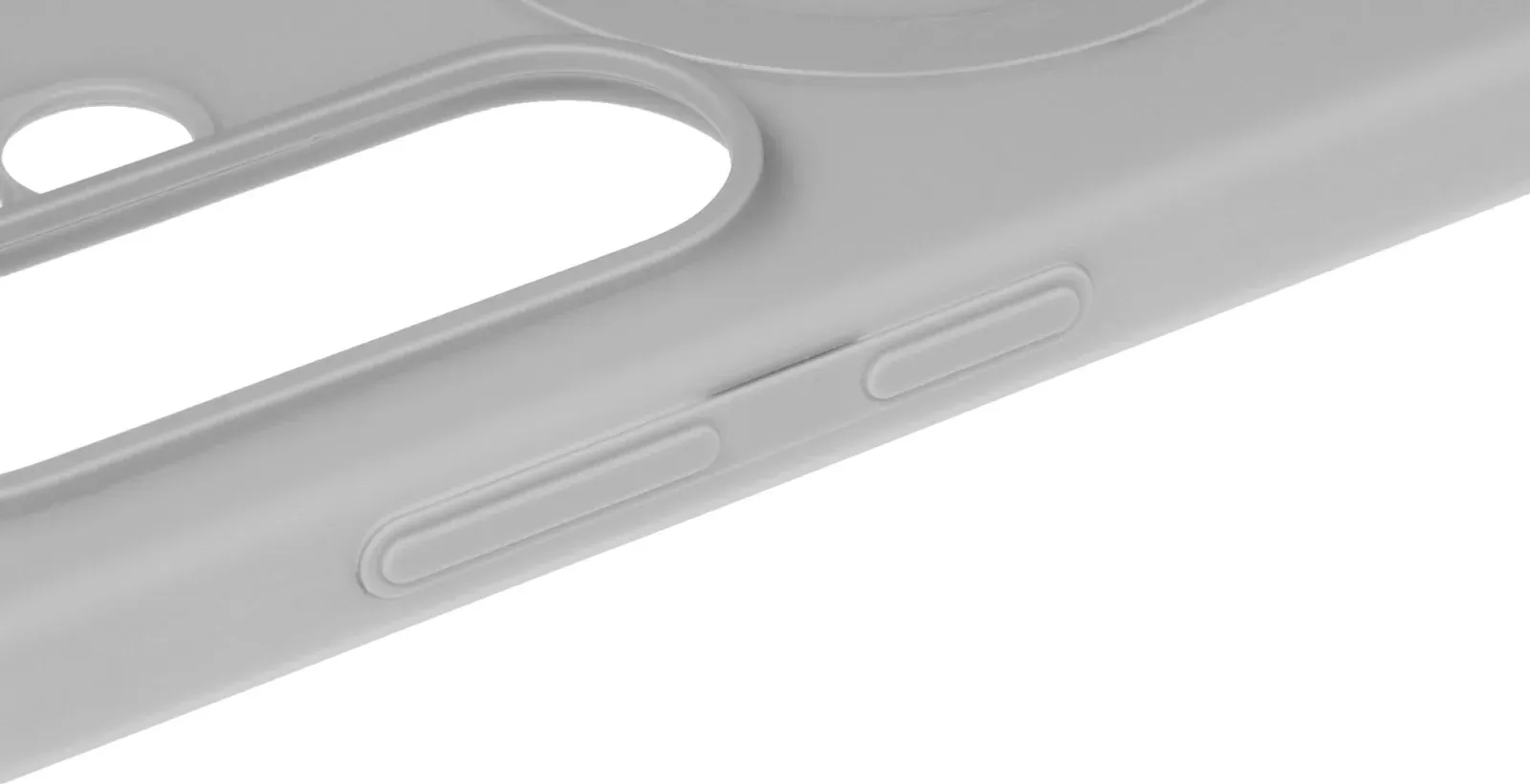 Чехол клип-кейс Samsung для Samsung Galaxy S26 Ultra Silicone Magnet Case with MagSafe серый EF-ES948CJEGRU - фото 8