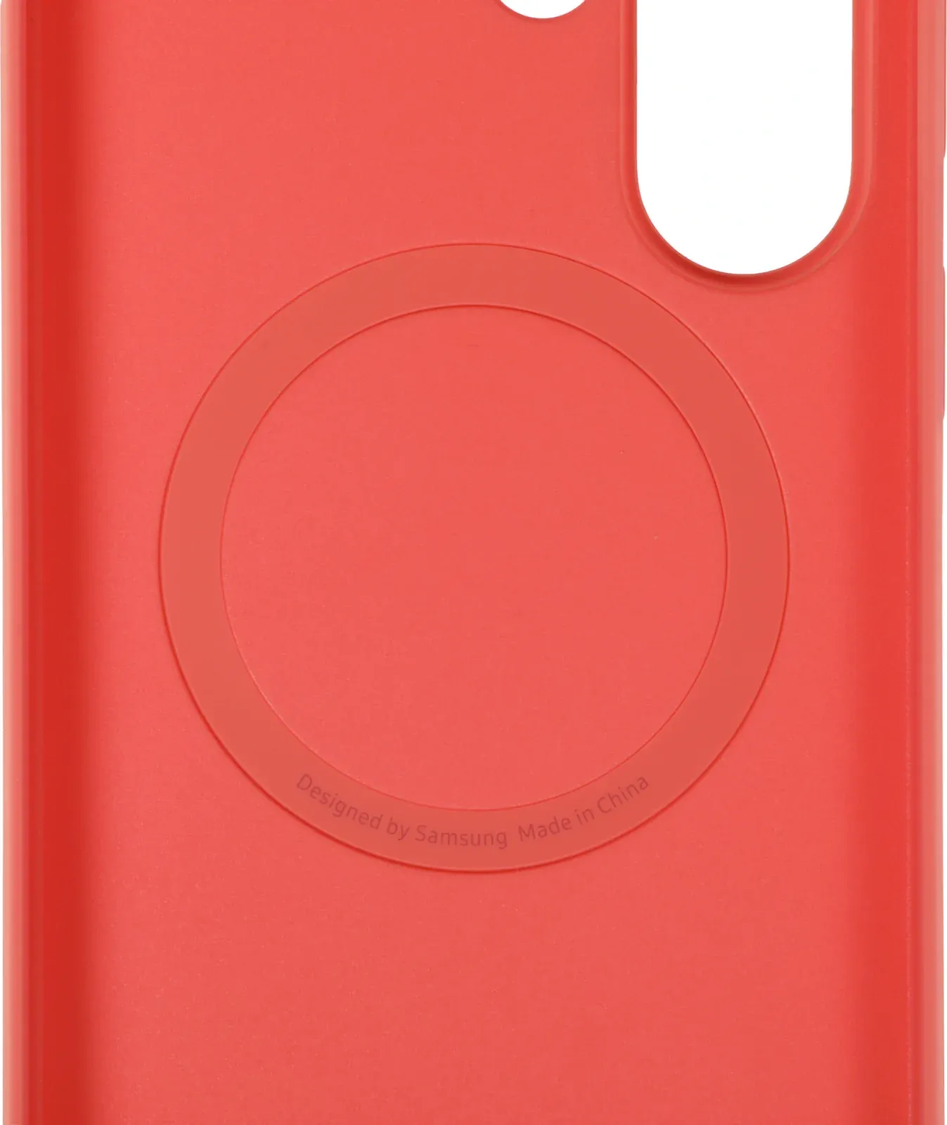 Чехол клип-кейс Samsung для Samsung Galaxy S26 Ultra Silicone Magnet Case with MagSafe коралловый EF-ES948COEGRU - фото 5