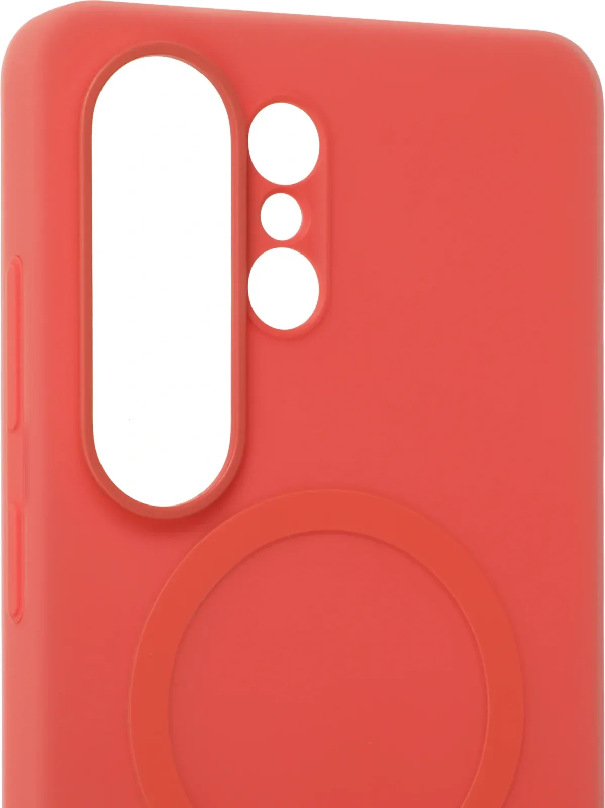 Чехол клип-кейс Samsung для Samsung Galaxy S26 Ultra Silicone Magnet Case with MagSafe коралловый EF-ES948COEGRU - фото 6