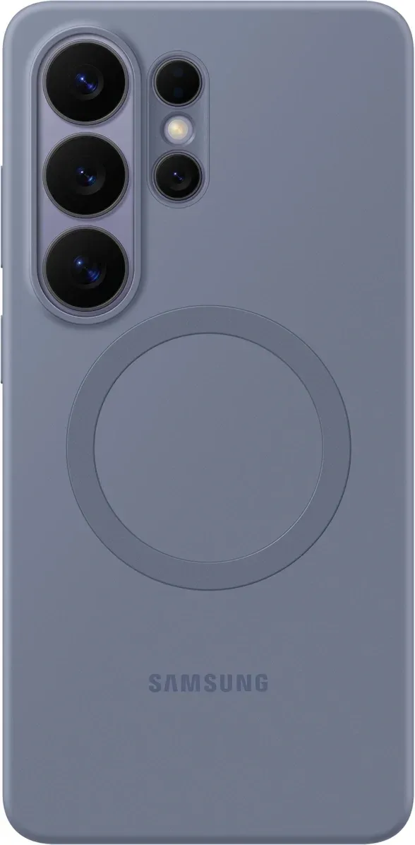 Чехол клип-кейс Samsung для Samsung Galaxy S26 Ultra Silicone Magnet Case with MagSafe фиолетовый EF-ES948CVEGRU - фото 1