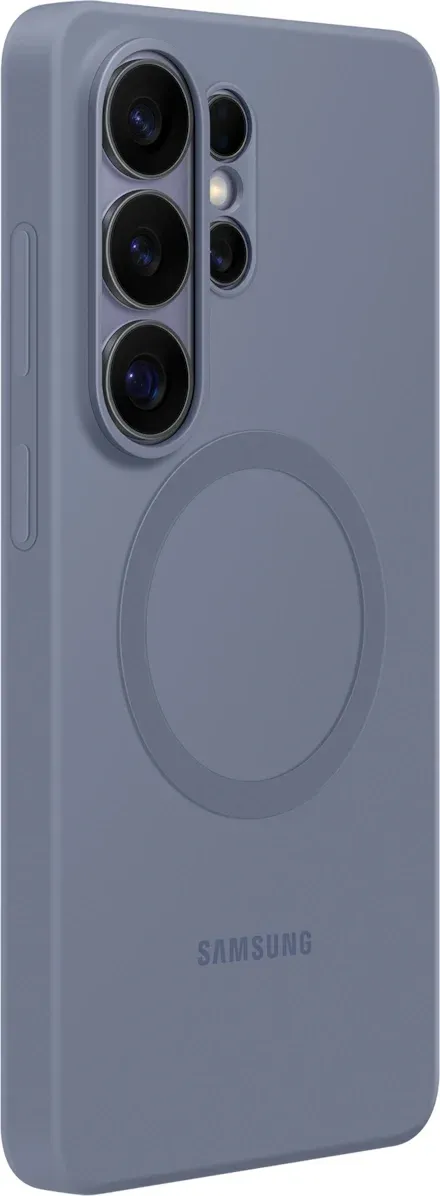 Чехол клип-кейс Samsung для Samsung Galaxy S26 Ultra Silicone Magnet Case with MagSafe фиолетовый EF-ES948CVEGRU - фото 2