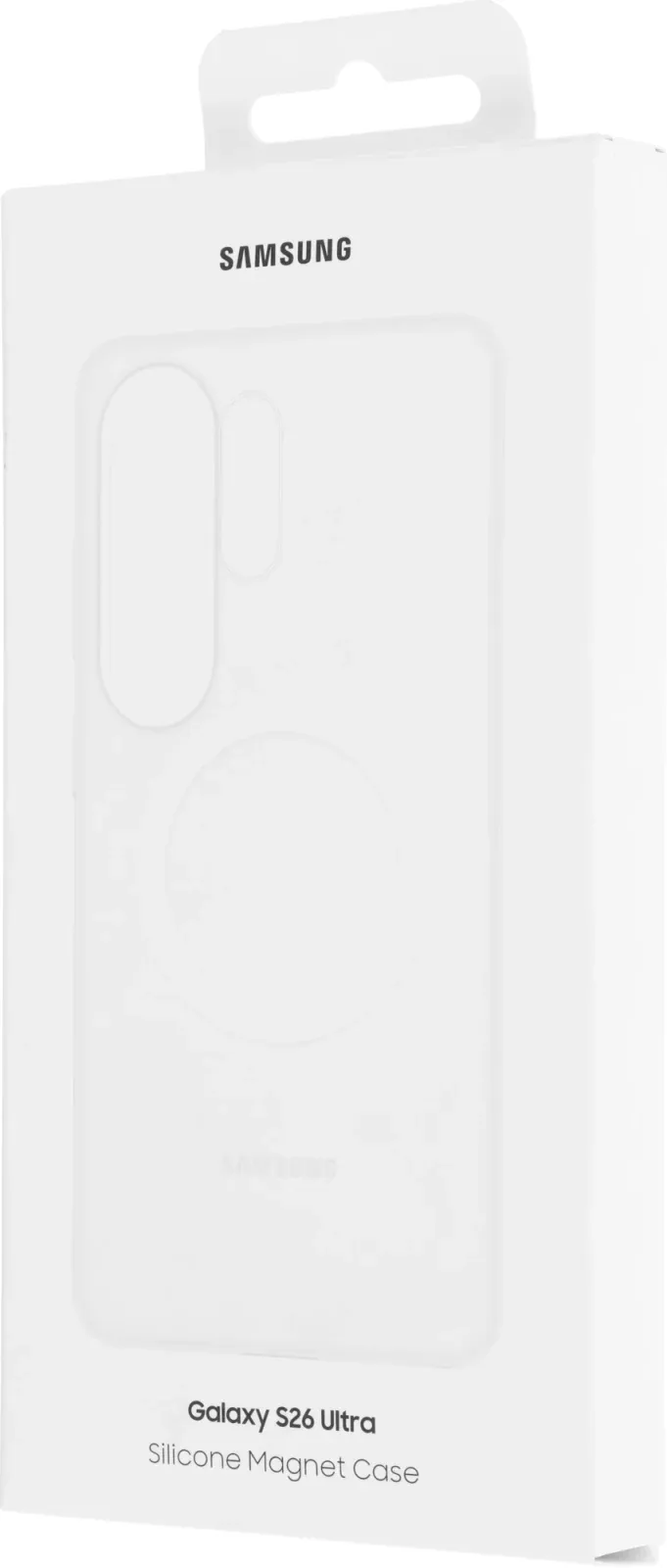 Чехол клип-кейс Samsung для Samsung Galaxy S26 Ultra Silicone Magnet Case with MagSafe белый EF-ES948CWEGRU - фото 4