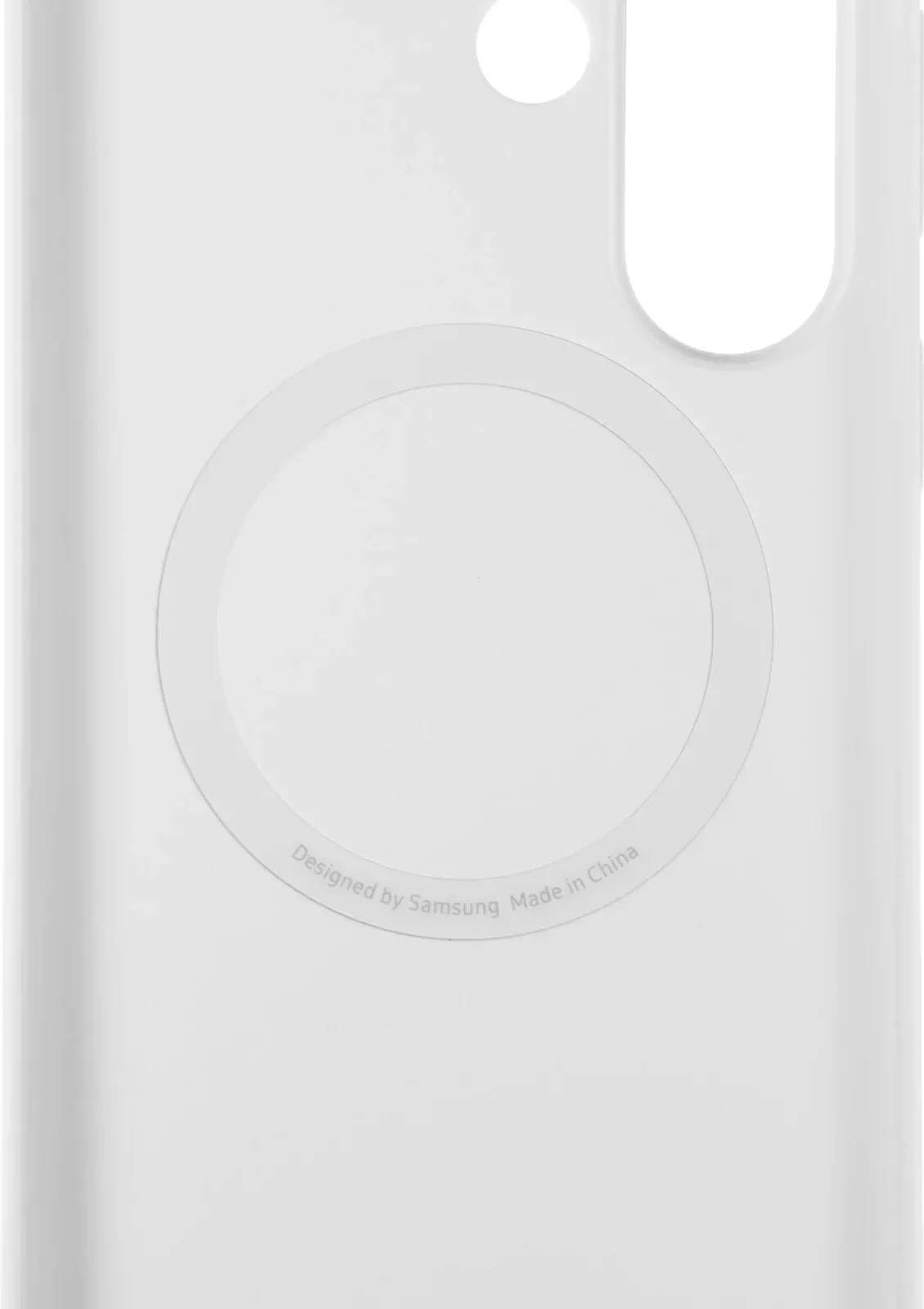 Чехол клип-кейс Samsung для Samsung Galaxy S26 Ultra Silicone Magnet Case with MagSafe белый EF-ES948CWEGRU - фото 8